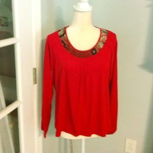 Red Blouse